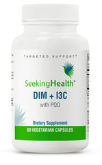 Product hero image showing Seeking Health DIM & I3C bottle
