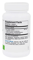 Seeking Health DIM I3C label packaging highlights allergen-friendly formula.