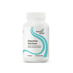 Front view of Seeking Health Dopamine Nutrients bottle - 60 capsules