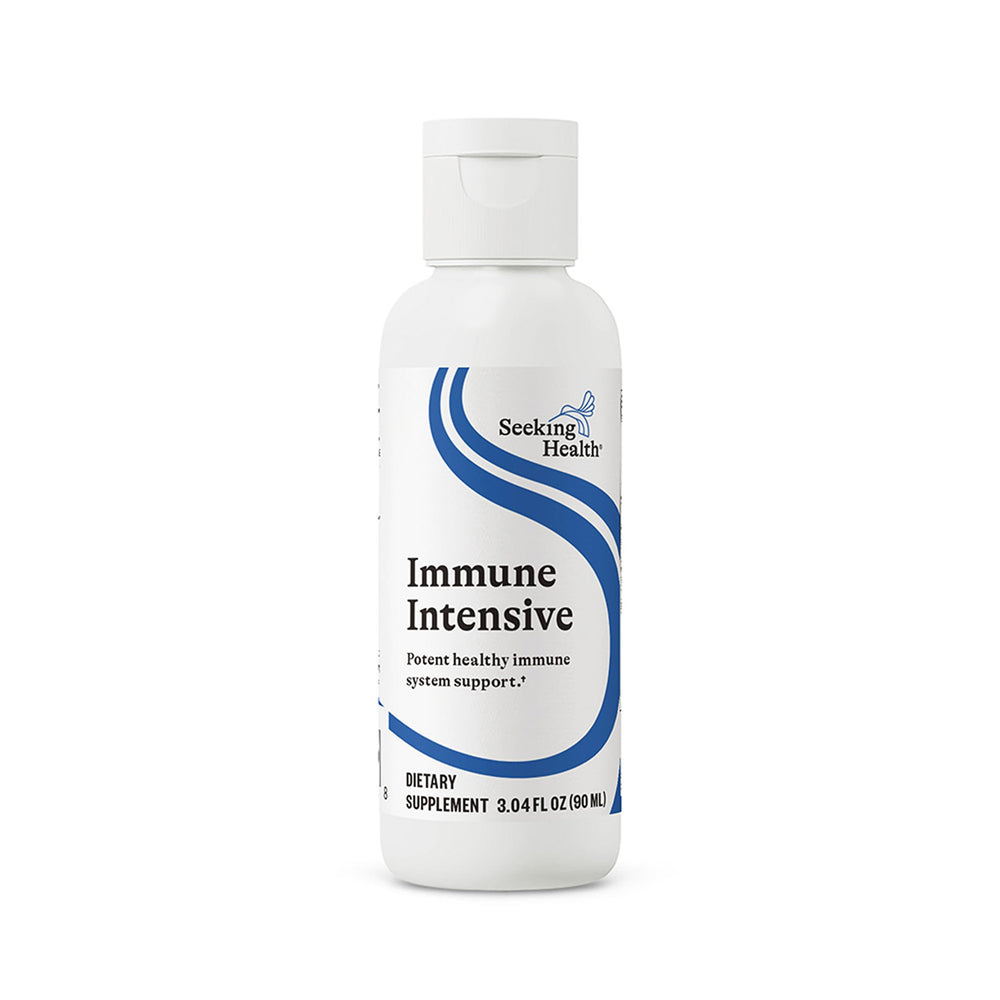 Seeking Health Immune Intensive 90 mL bottle label