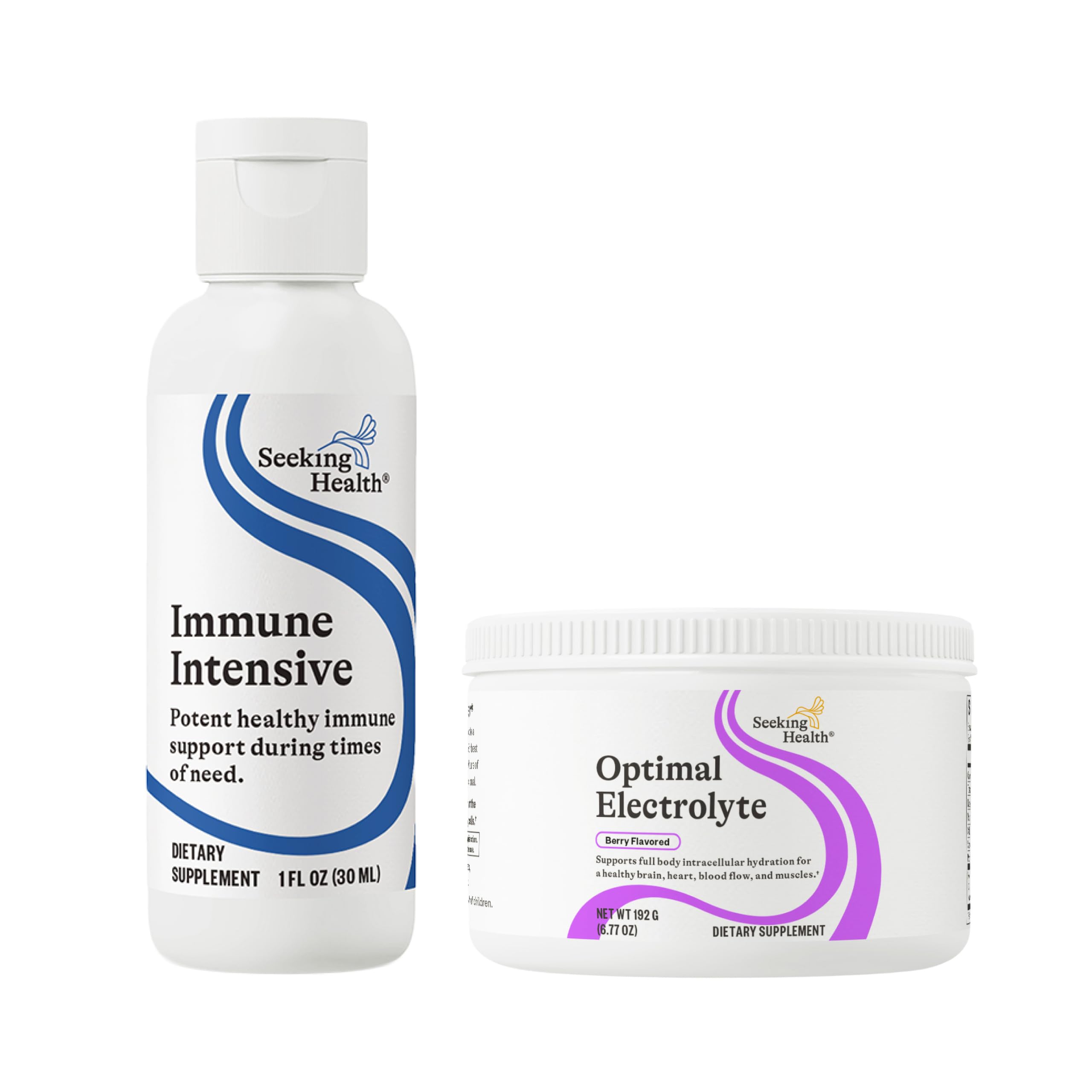 Product image showing bottle and packaging