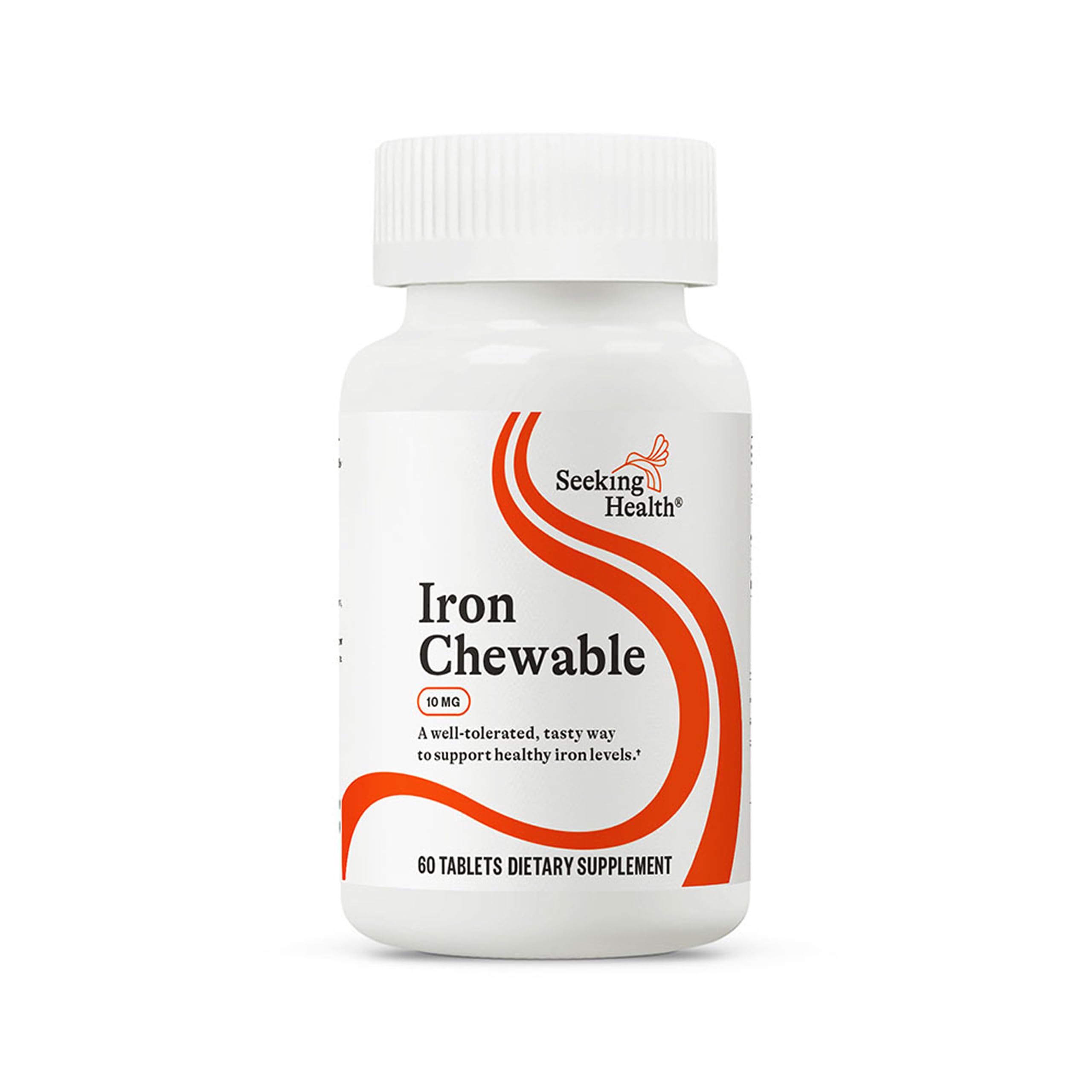 Seeking Health Iron Chewable bottle front
