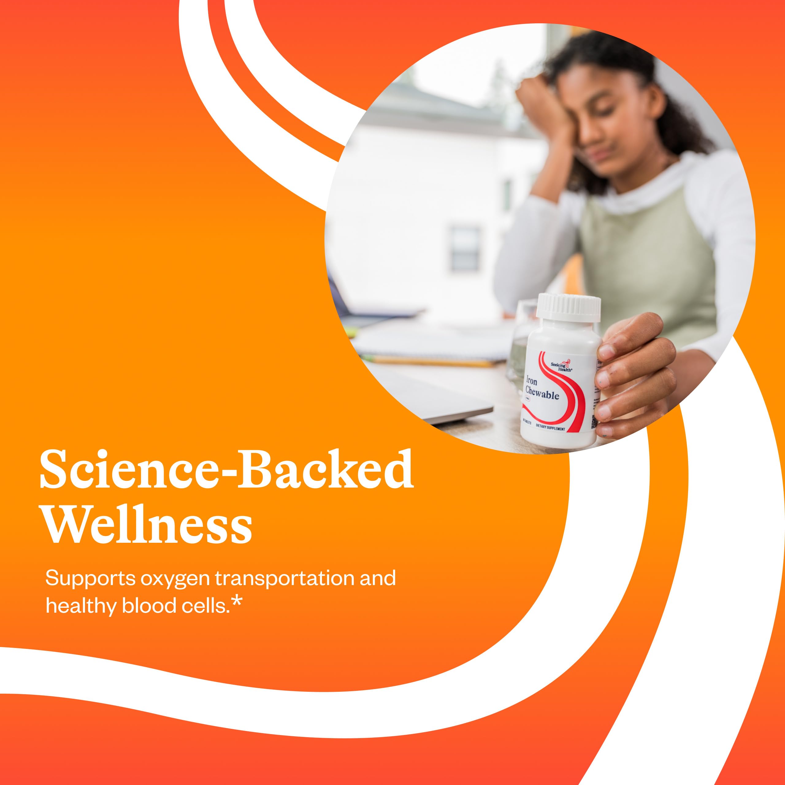 Vitamin C and iron absorption concept