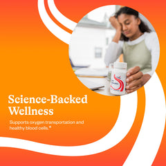 Vitamin C and iron absorption concept