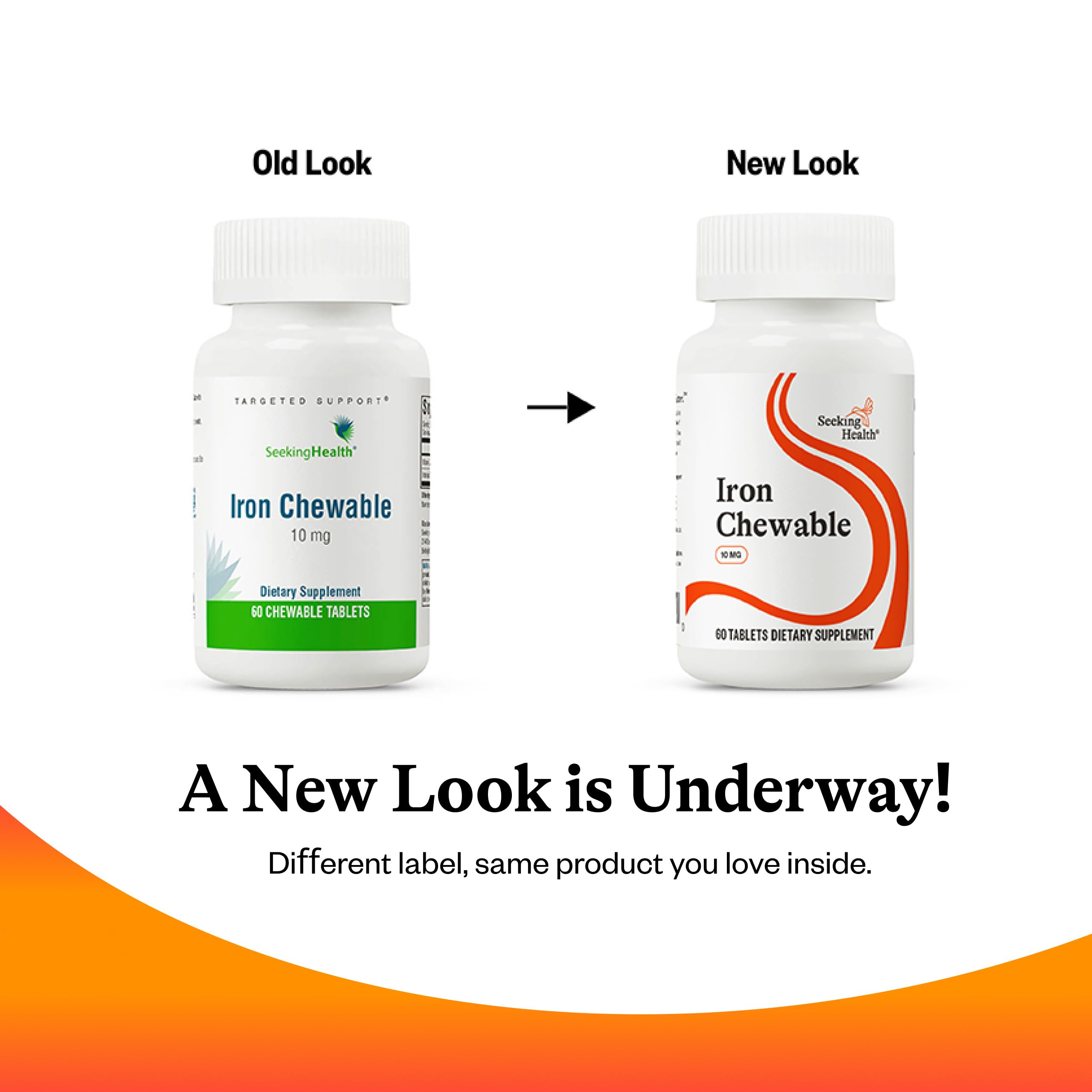 Seeking Health branding on product image