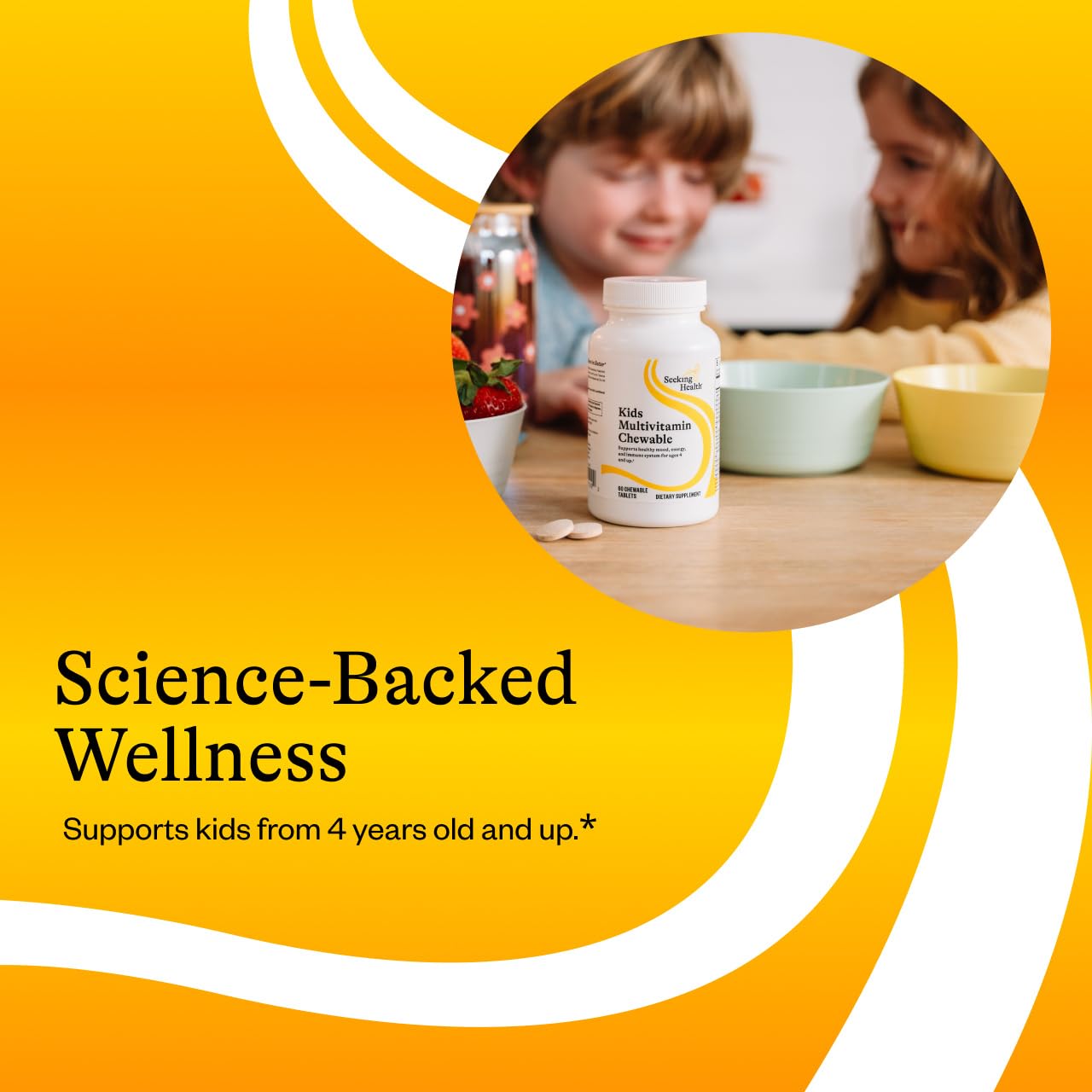 Front packaging image of Seeking Health Kids Multivitamin Chewable