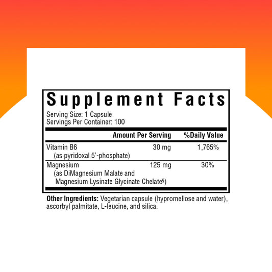 Close-up of magnesium glycinate and malate capsules