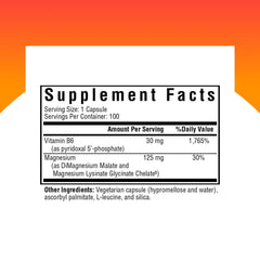 Close-up of magnesium glycinate and malate capsules