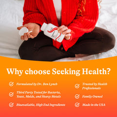 100-capacity bottle of Seeking Health Magnesium Plus