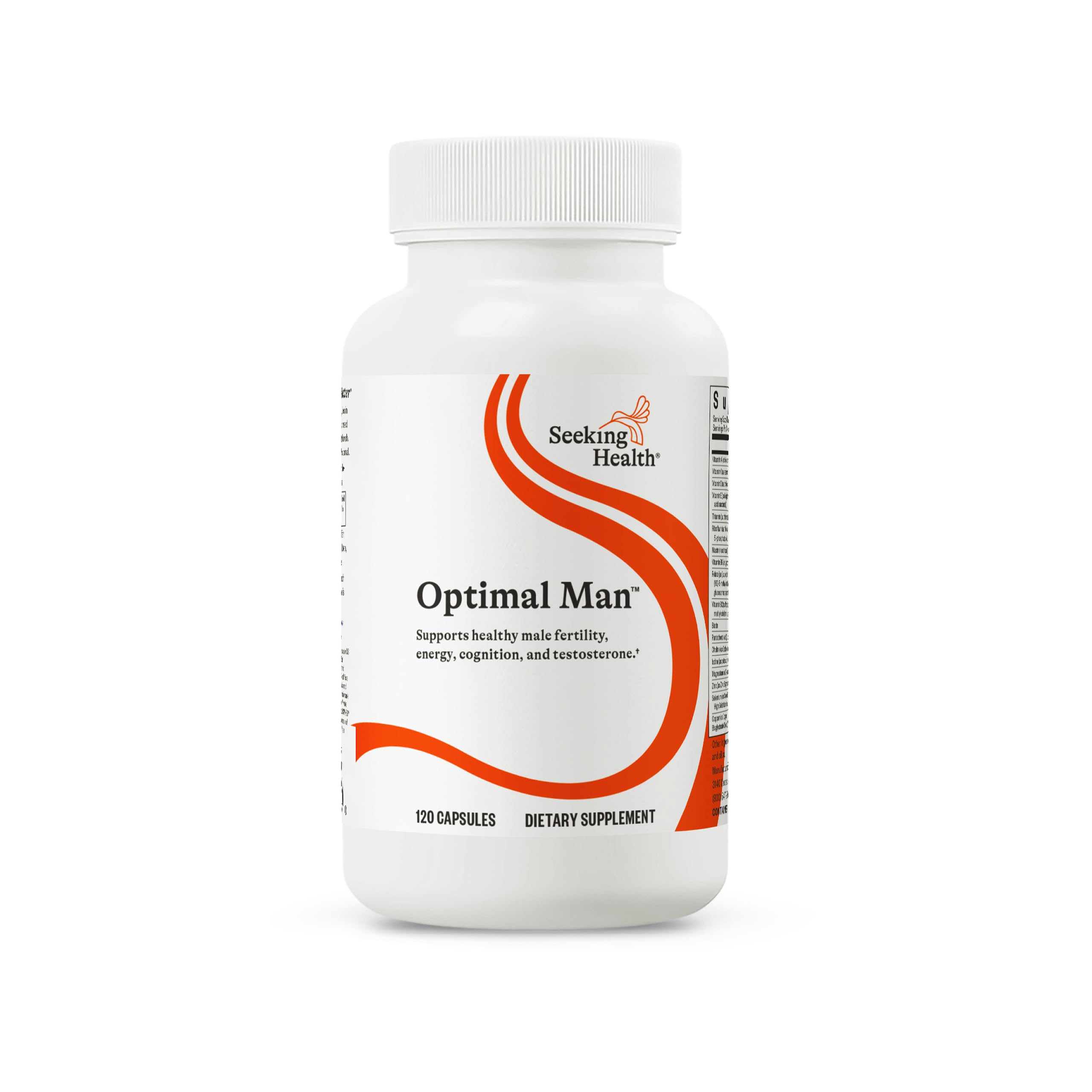 Bottle of Seeking Health Optimal Man Multivitamin — 30 servings