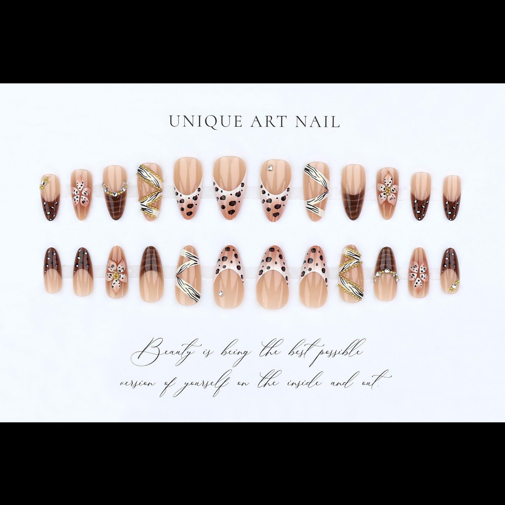 High-quality acrylic tips that resist breakage during daily tasks.