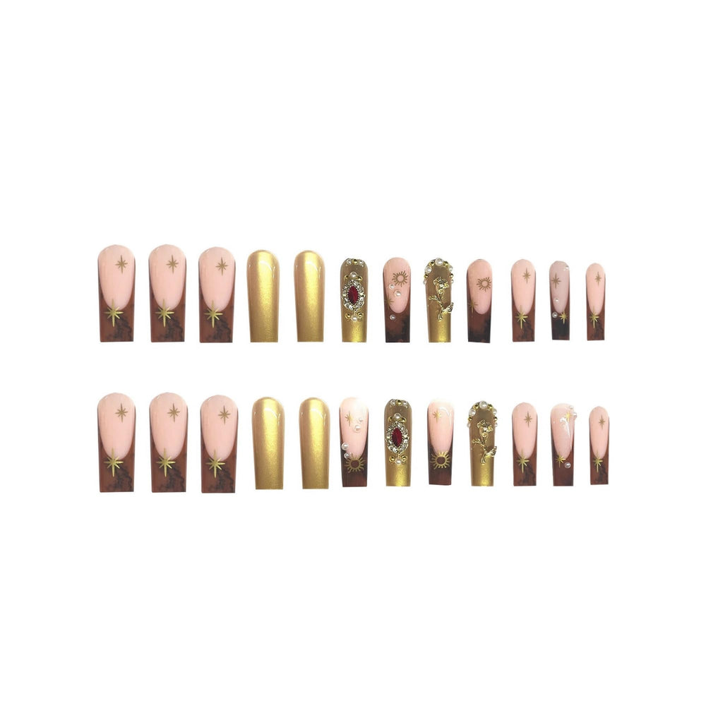 SEENEEY bow and pearl nail tips offering elegant everyday flair