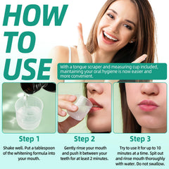 Measuring cup and bottle for Sefudun Coconut Pulling Oil usage