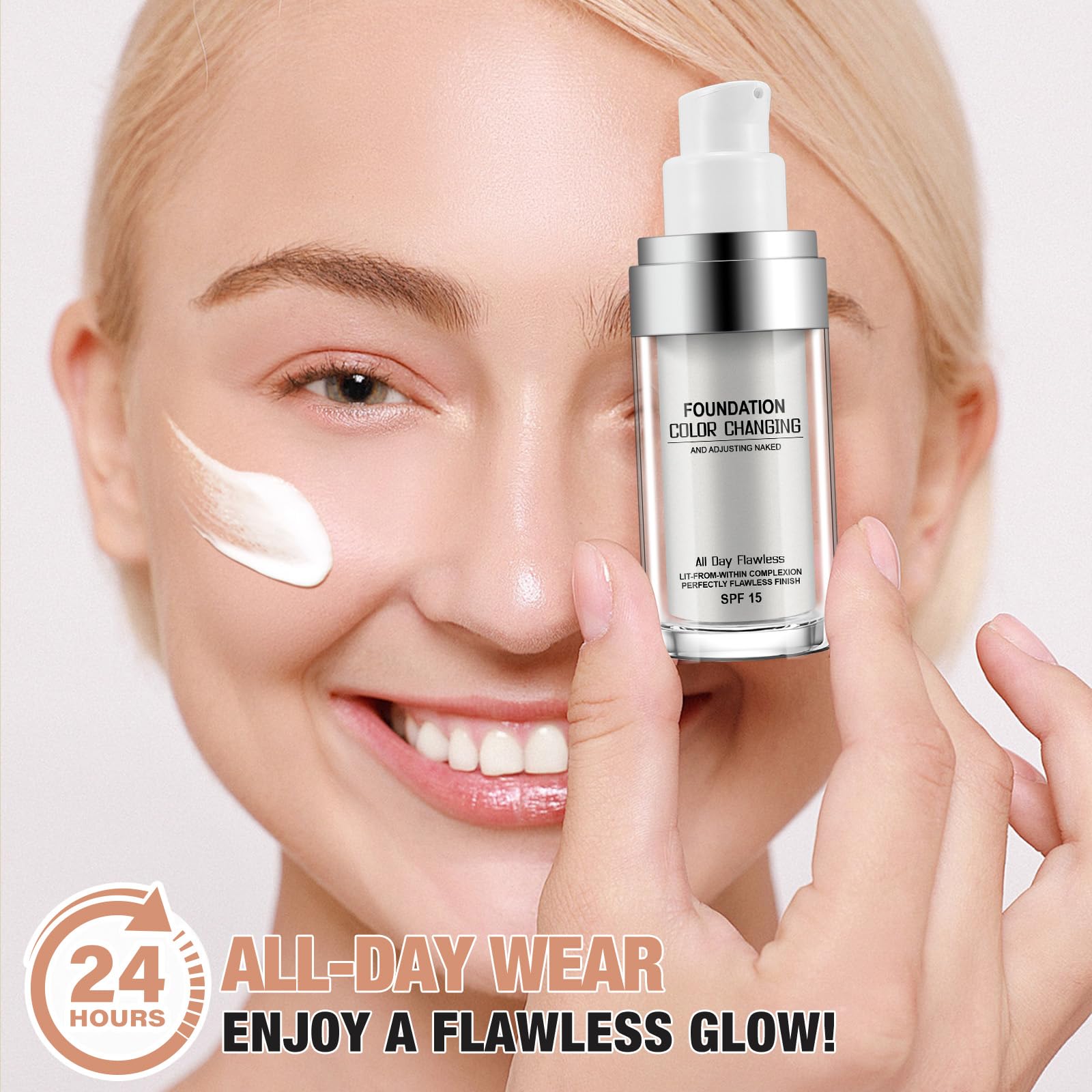 Sefudun fragrance-free formula shown for comfortable all-day wear.