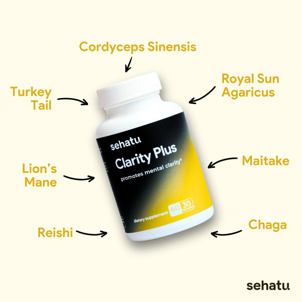 SEHATU Clarity Plus bottle - 60 count