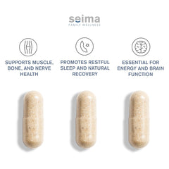 SEIMA magnesium 4-in-1 ingredients overview image