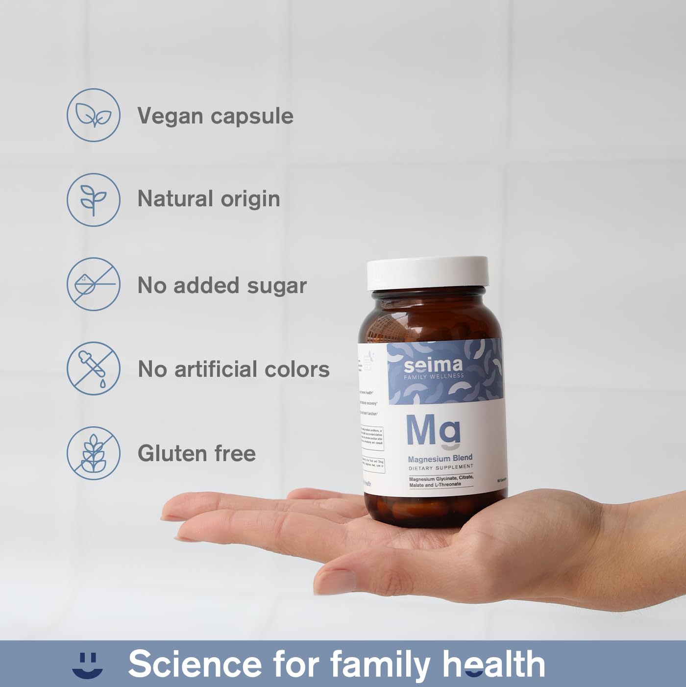 SEIMA magnesium 4-in-1 stress relief image