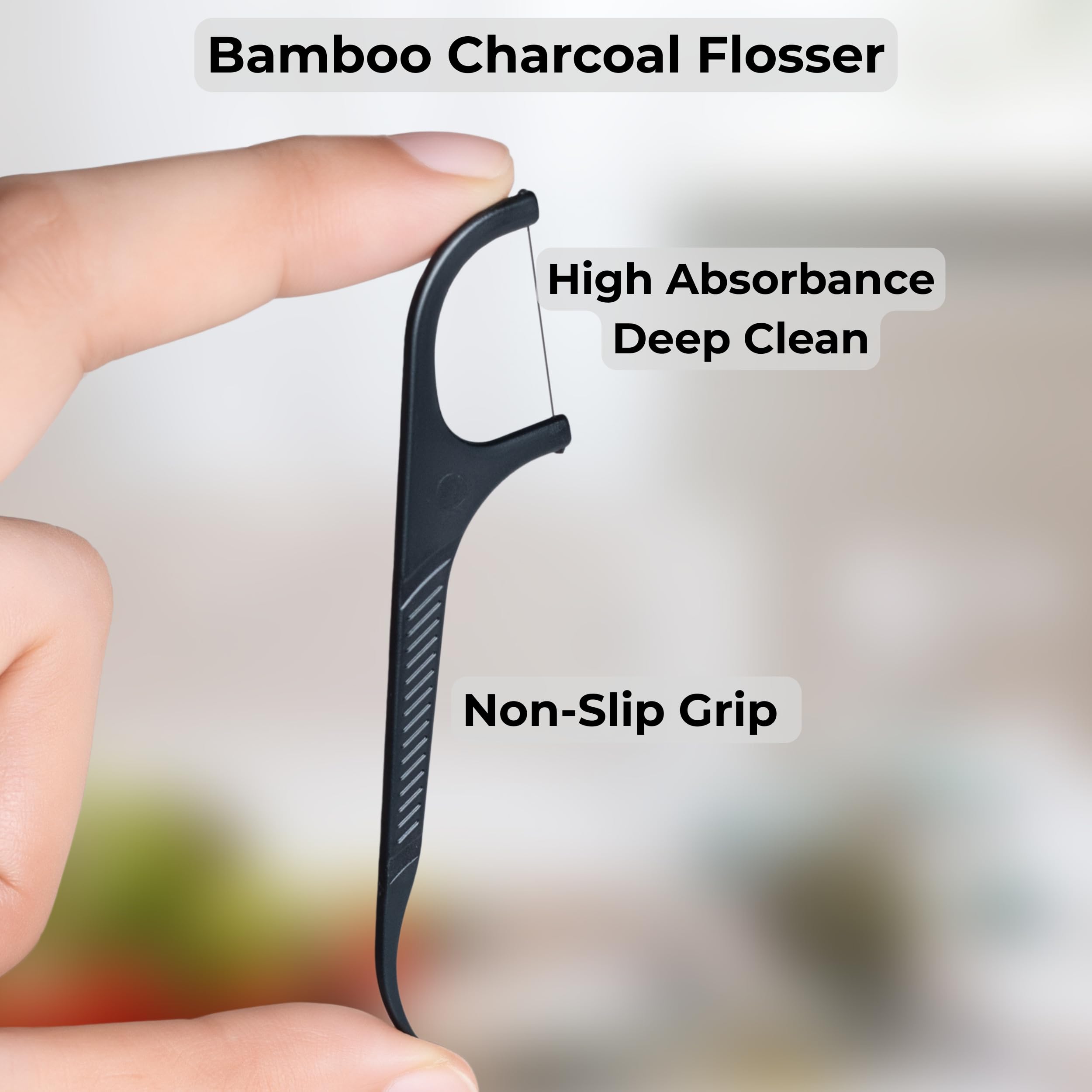 Automatic floss dispenser with push-to-open design