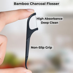 Automatic floss dispenser with push-to-open design