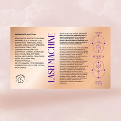 SELESTIA BEAUTY Lash Machine brush detail demonstrating clump-free, separated lashes
