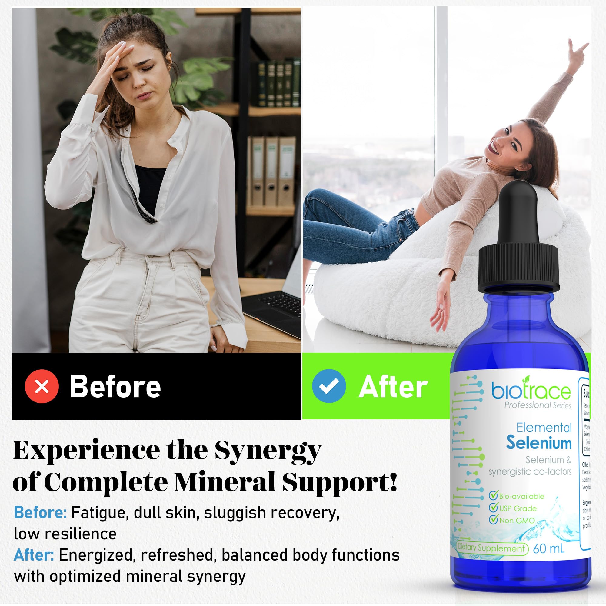 Easy-to-use drops after meals for men and women