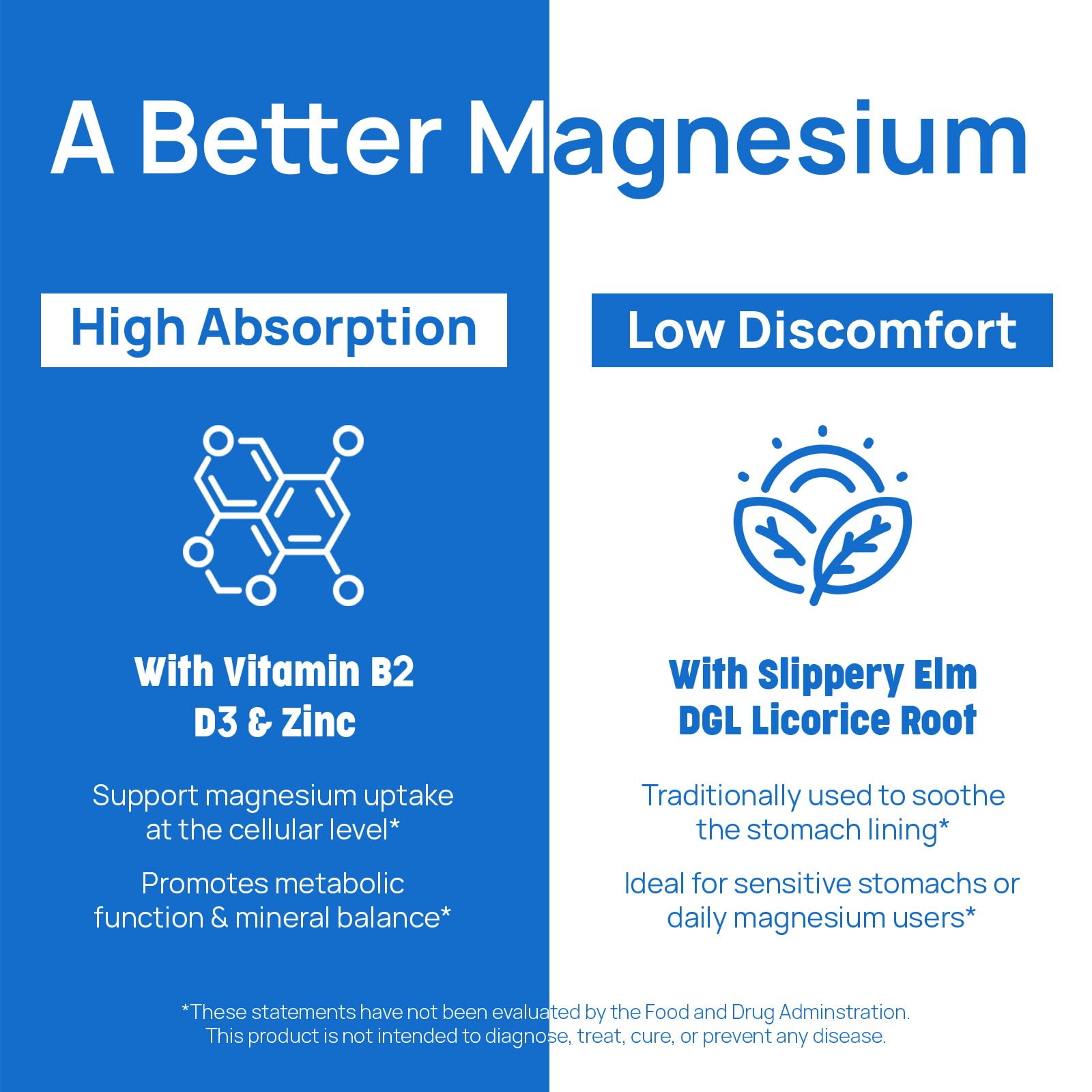 Illustration of Slippery Elm and DGL licorice for gentle digestion