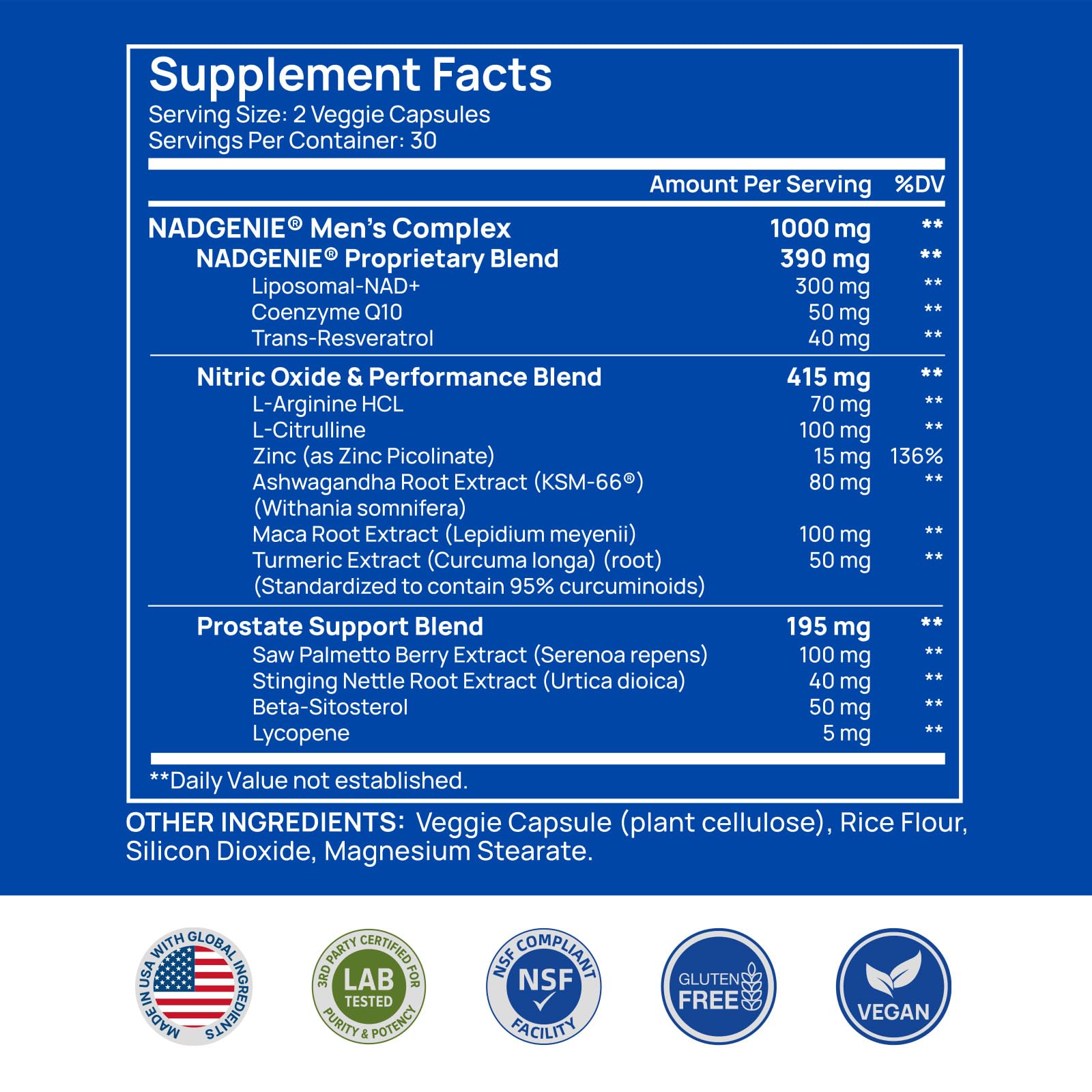 Overall wellness, energy, and stamina support