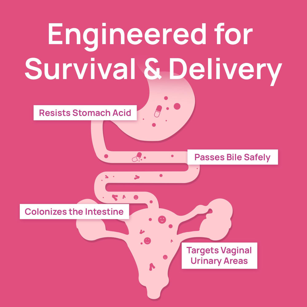 Acid-resistant probiotic capsules designed to survive stomach acid