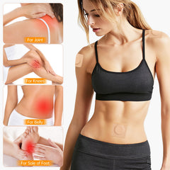 Close-up of self-adhesive cotton patches