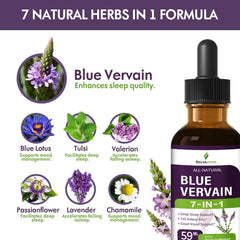 Ingredients of Selvaherb Blue Vervain Drops