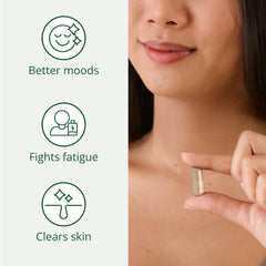 Semaine Daily Hormone Balance pills demonstrate discreet, convenient hormone support for daily wellbeing