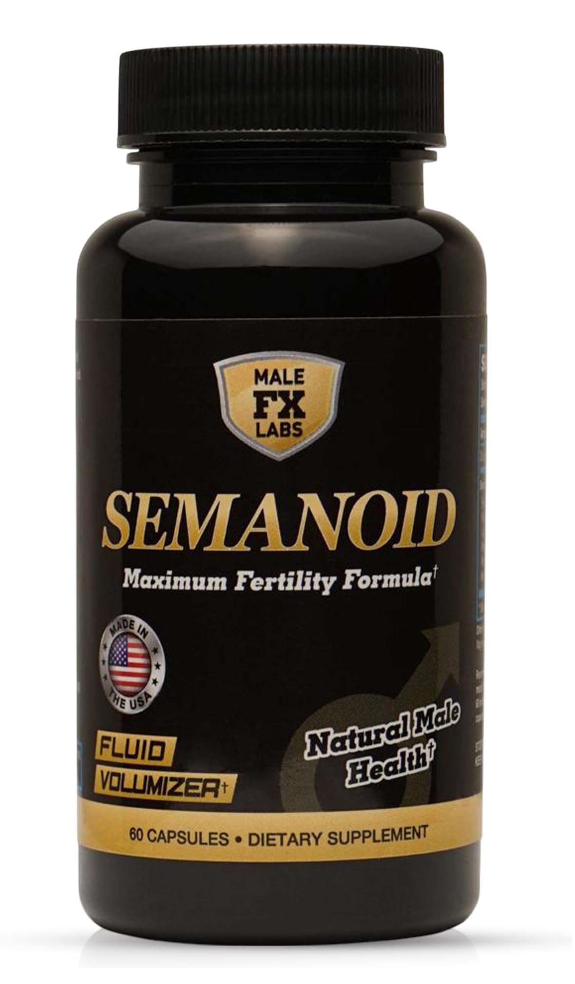 SEMANOID 60 capsules bottle front view