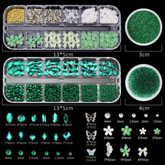 SEMATA UV/LED curing ready charms for durable nail finishes.