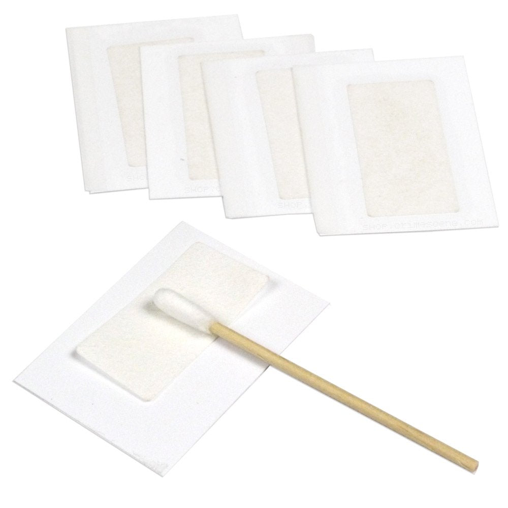 Front view of semen detection strip 5-pack