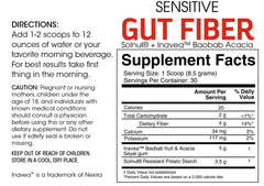 Gentle, low FODMAP fiber supplement for digestion
