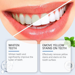 Illustration of care for sensitive teeth with hydroxyapatite