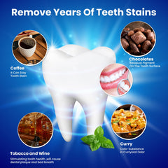 Whitening strips designed for sensitive teeth