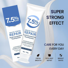 Gentle hydroxyapatite toothpaste suitable for sensitive teeth