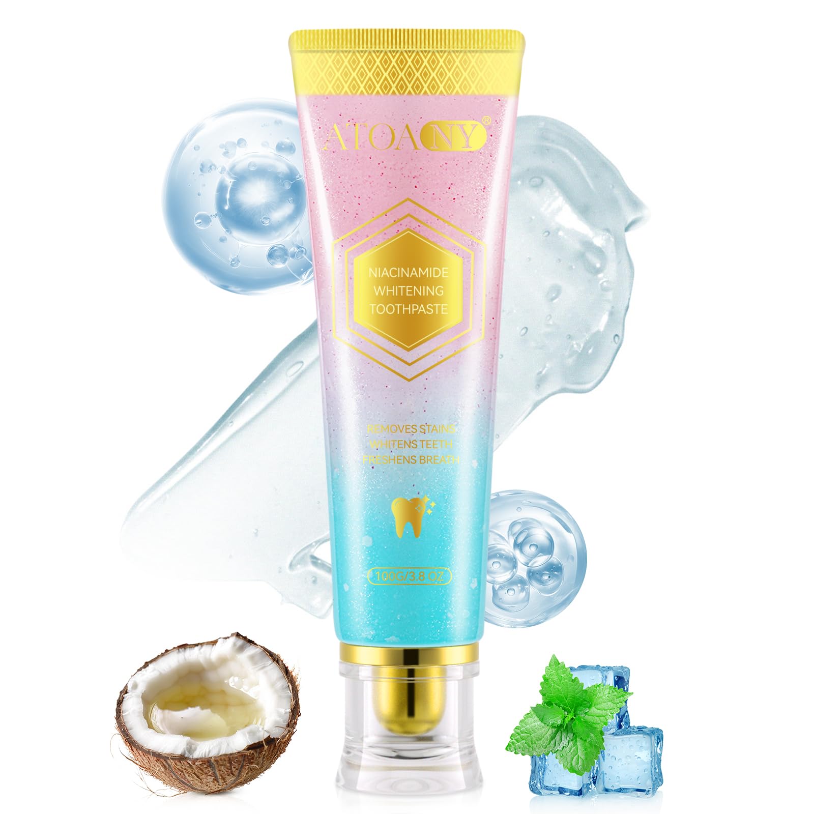 Protection for sensitive teeth with Niacinamide toothpaste