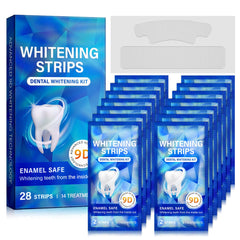 Sensitive Teeth Whitening Strips Kit box front