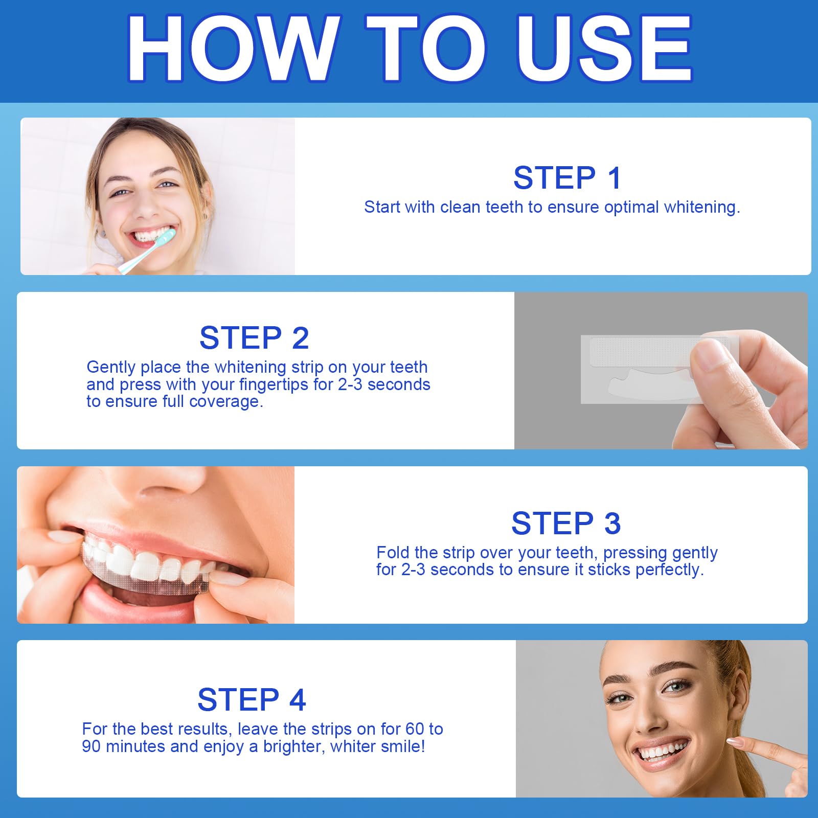 Product designed for sensitive teeth with reduced sensitivity