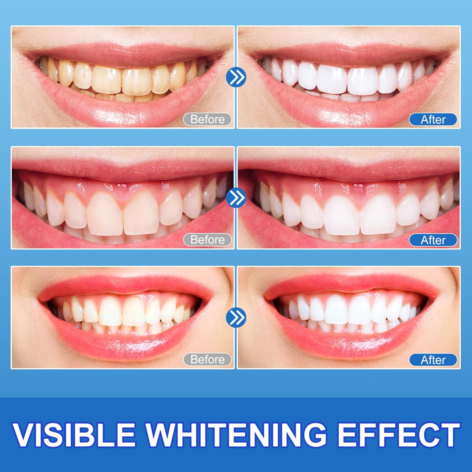9D Whitening Technology highlighted on packaging