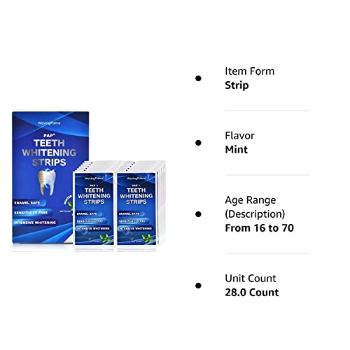 Lifestyle image showing whitening progress in use
