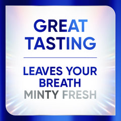 Minty fresh breath after using Sensodyne Clinical White