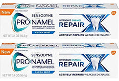Sensodyne Pronamel Clean Mint Intensive Enamel Repair toothpaste 3.4 oz pack of 2