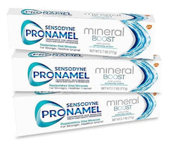 Sensodyne Pronamel Mineral Boost toothpaste pack of 3
