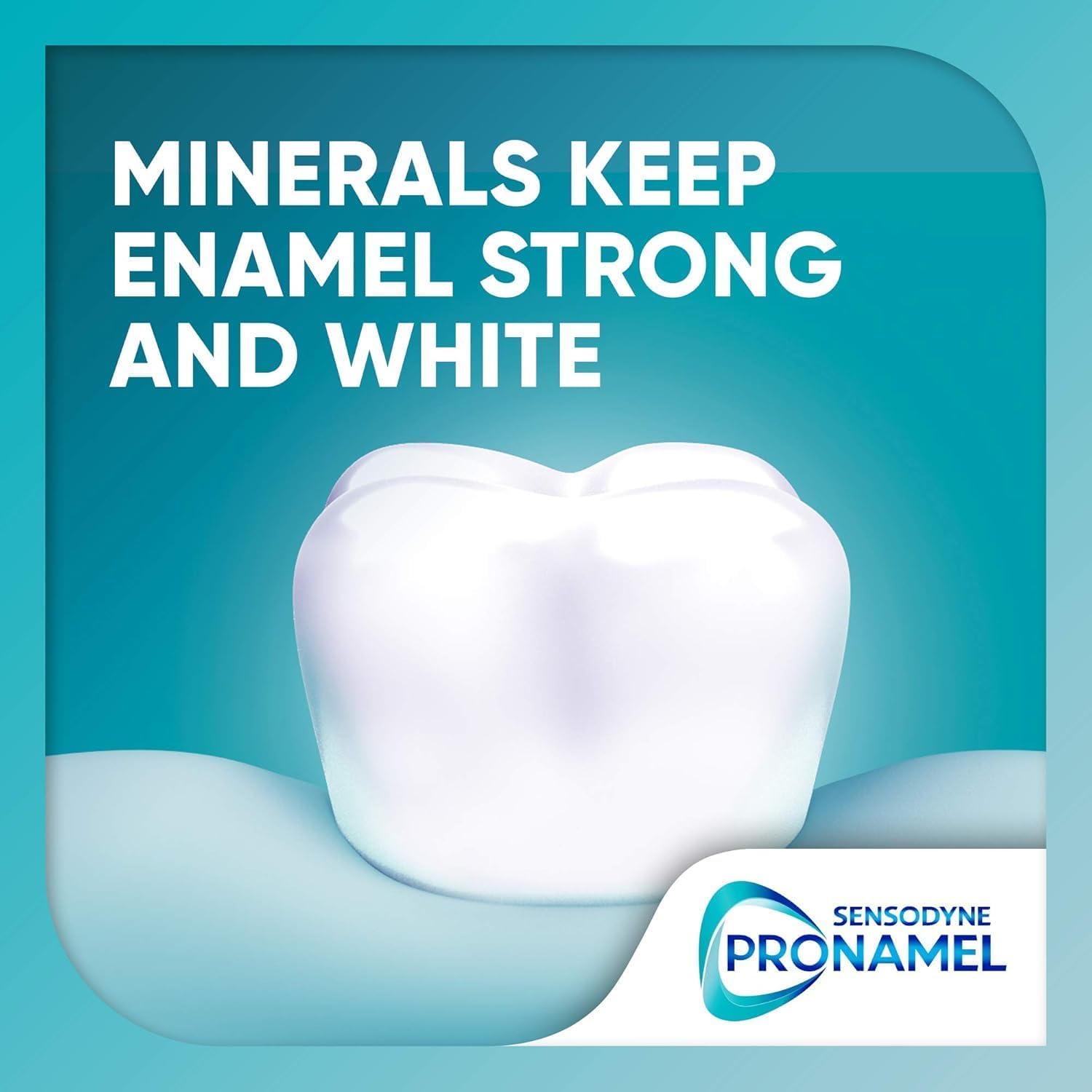 Whitening action and enamel protection on toothpaste packaging