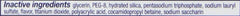 Close-up of Sensodyne Repair & Protect toothpaste label with fluoride