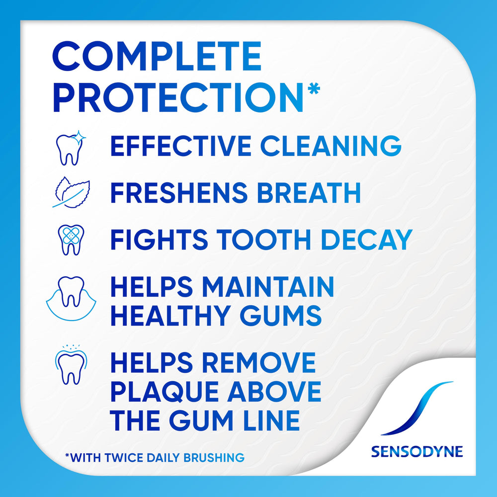 Packaging showing gingivitis protection and enamel strengthening with stannous fluoride