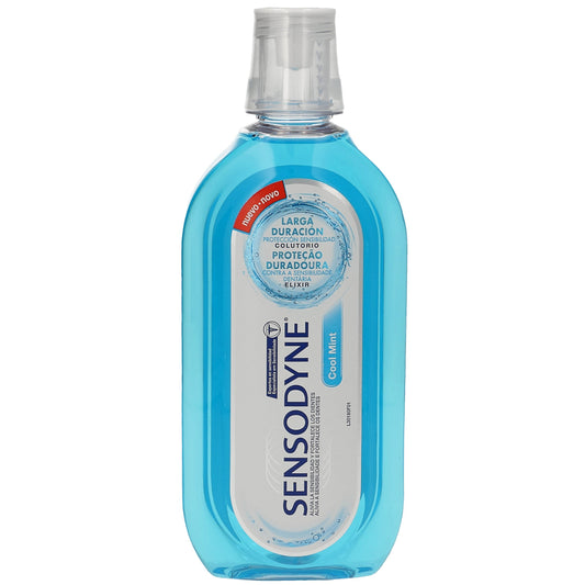 Sensodyne Enjuag 500 Cool Mint mouthwash bottle (500 ml)